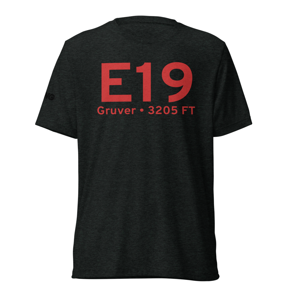 Gruver (KE19) Airport Tri-blend T-Shirt 