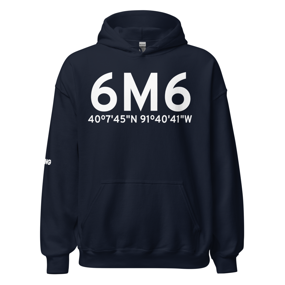 Monticello (K6M6) Airport Hoodie Sweatshirt 