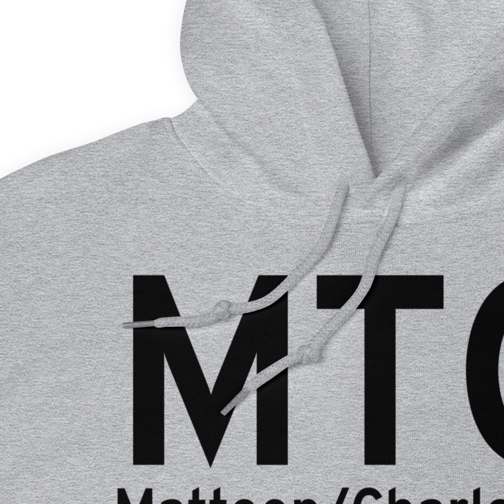 Mattoon/Charleston (KMTO) Airport Hoodie Sweatshirt 