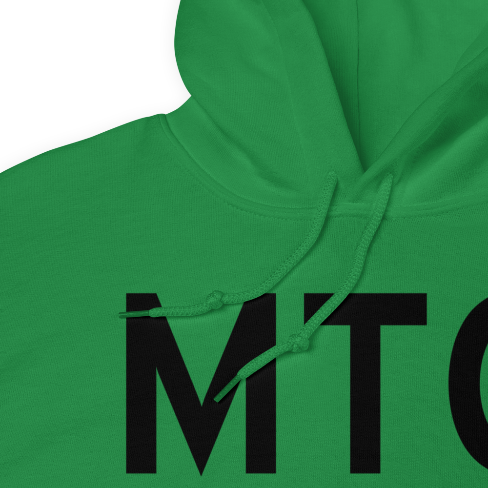 Mattoon/Charleston (KMTO) Airport Hoodie Sweatshirt 
