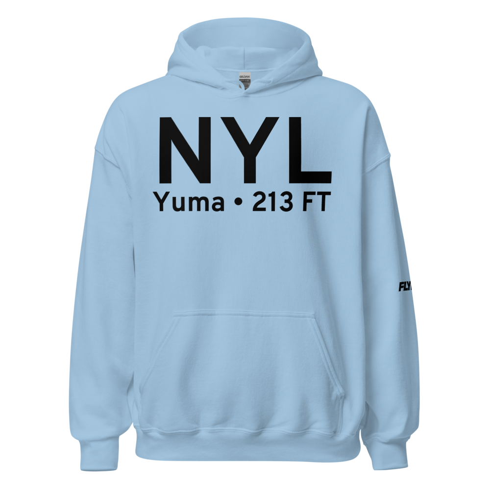 Yuma (KNYL) Airport Hoodie Sweatshirt 