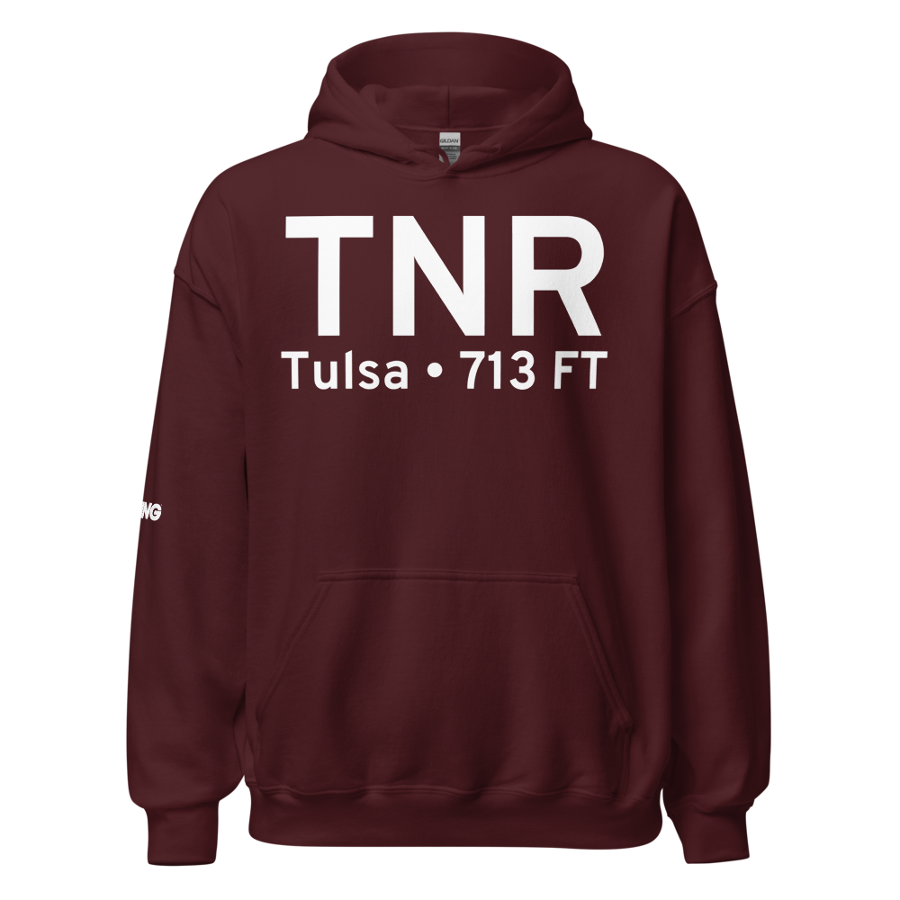 Tulsa (US-0226) Airport Hoodie Sweatshirt 