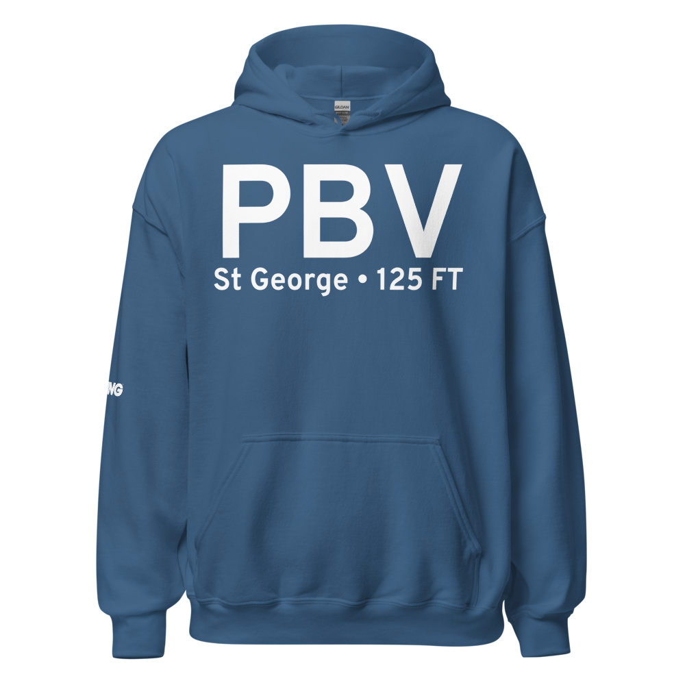 St George (PAPB) Airport Hoodie Sweatshirt 