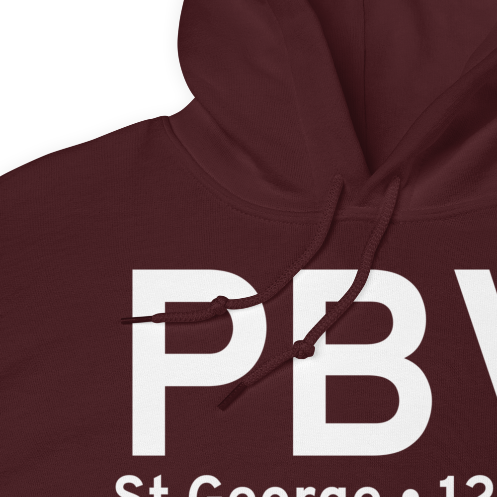 St George (PAPB) Airport Hoodie Sweatshirt 