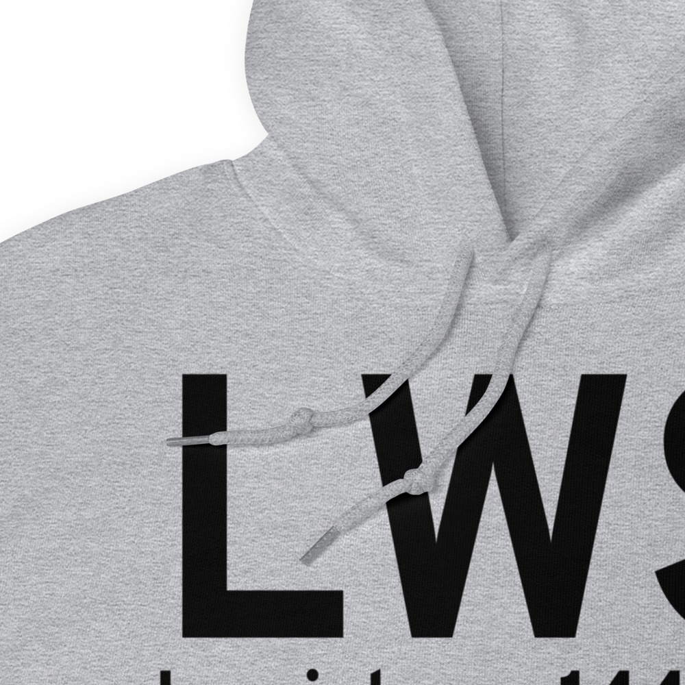 Lewiston (KLWS) Airport Hoodie Sweatshirt 