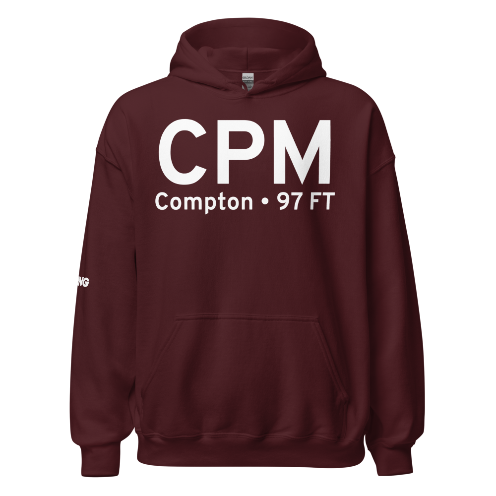 Compton (KCPM) Airport Hoodie Sweatshirt 