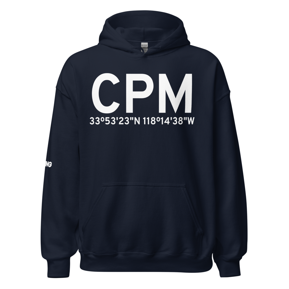 Compton (KCPM) Airport Hoodie Sweatshirt 