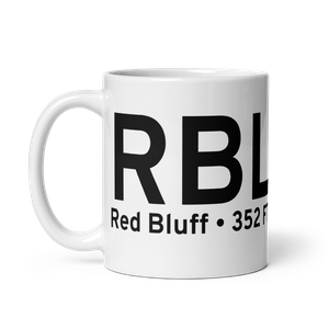 Red Bluff (KRBL) Airport Mug