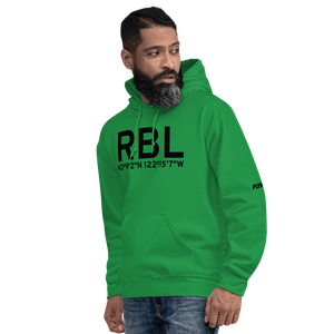 Red Bluff (KRBL) Airport Hoodie Sweatshirt