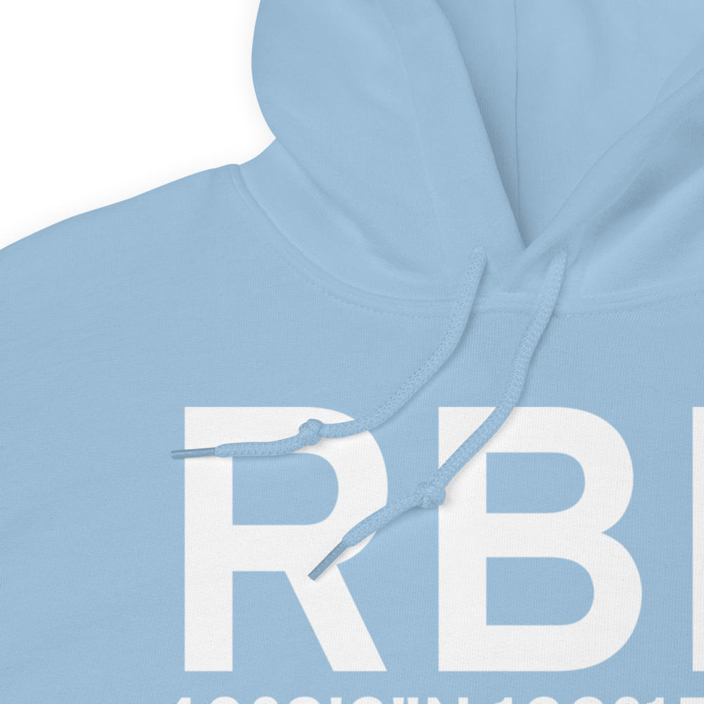 Red Bluff (KRBL) Airport Hoodie Sweatshirt 