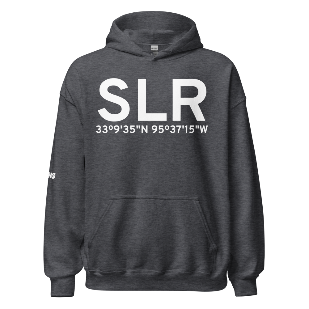 Sulphur Springs (KSLR) Airport Hoodie Sweatshirt 