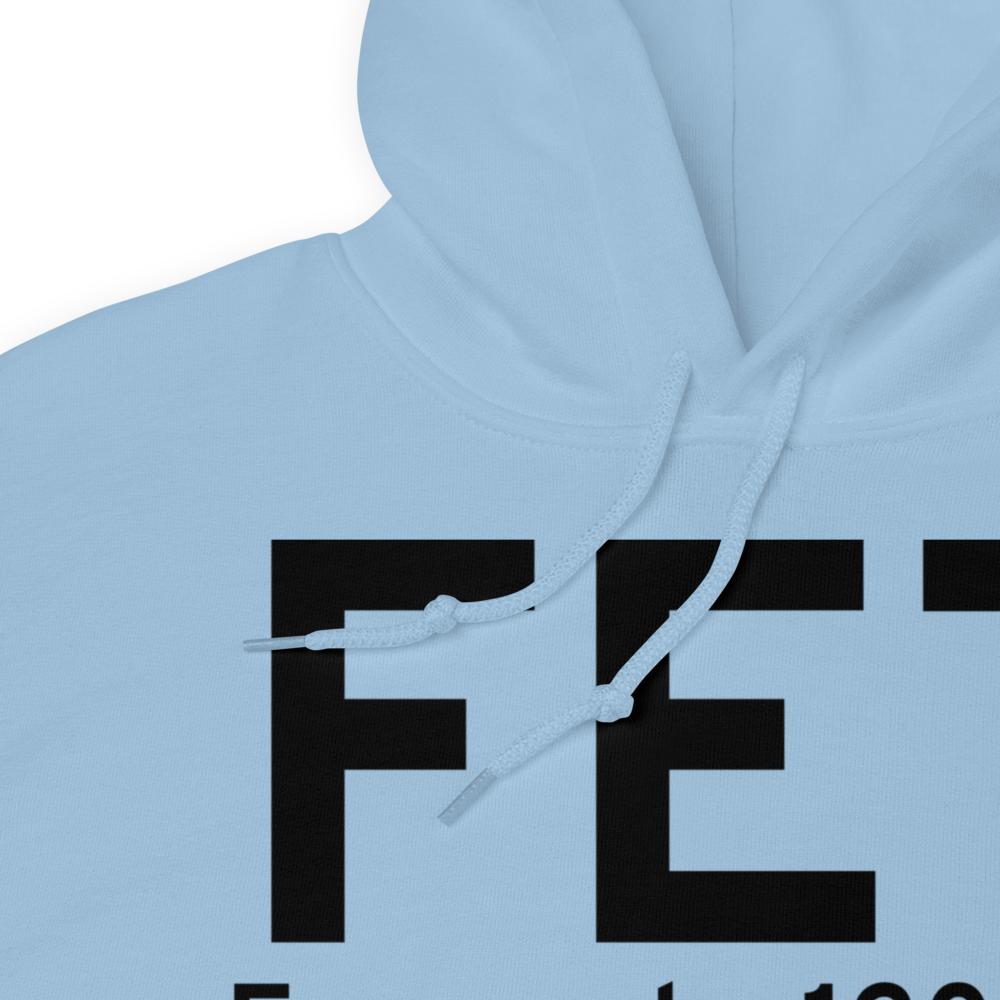 Fremont (KFET) Airport Hoodie Sweatshirt 