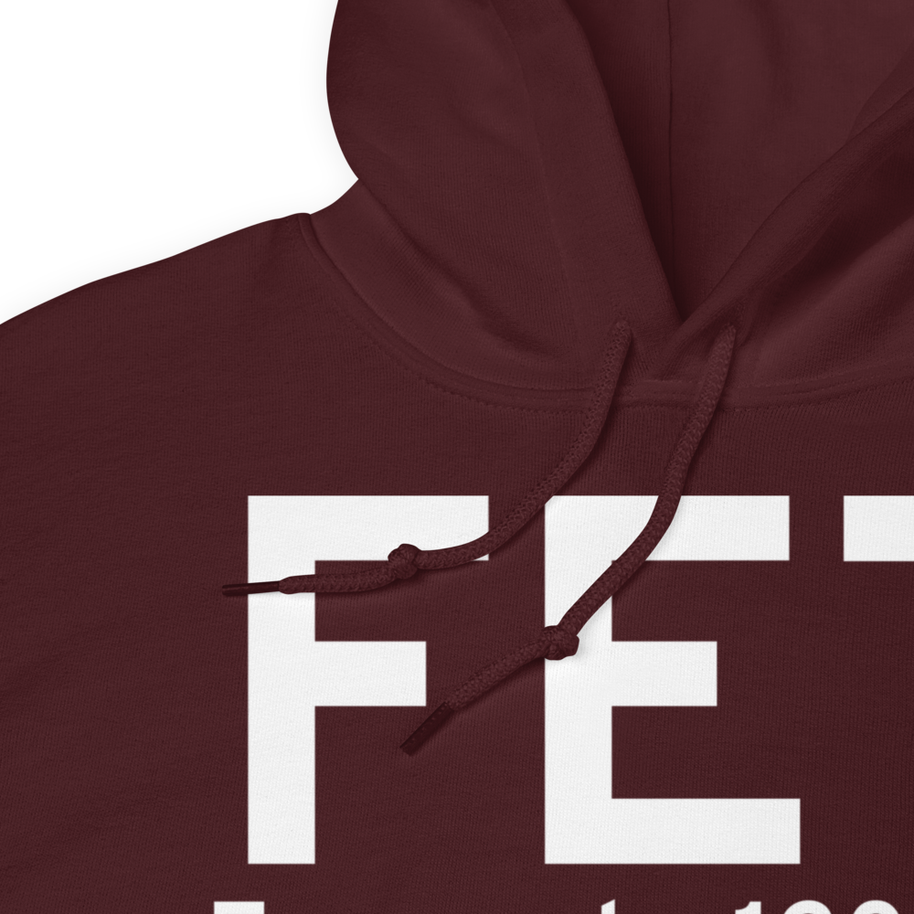 Fremont (KFET) Airport Hoodie Sweatshirt 