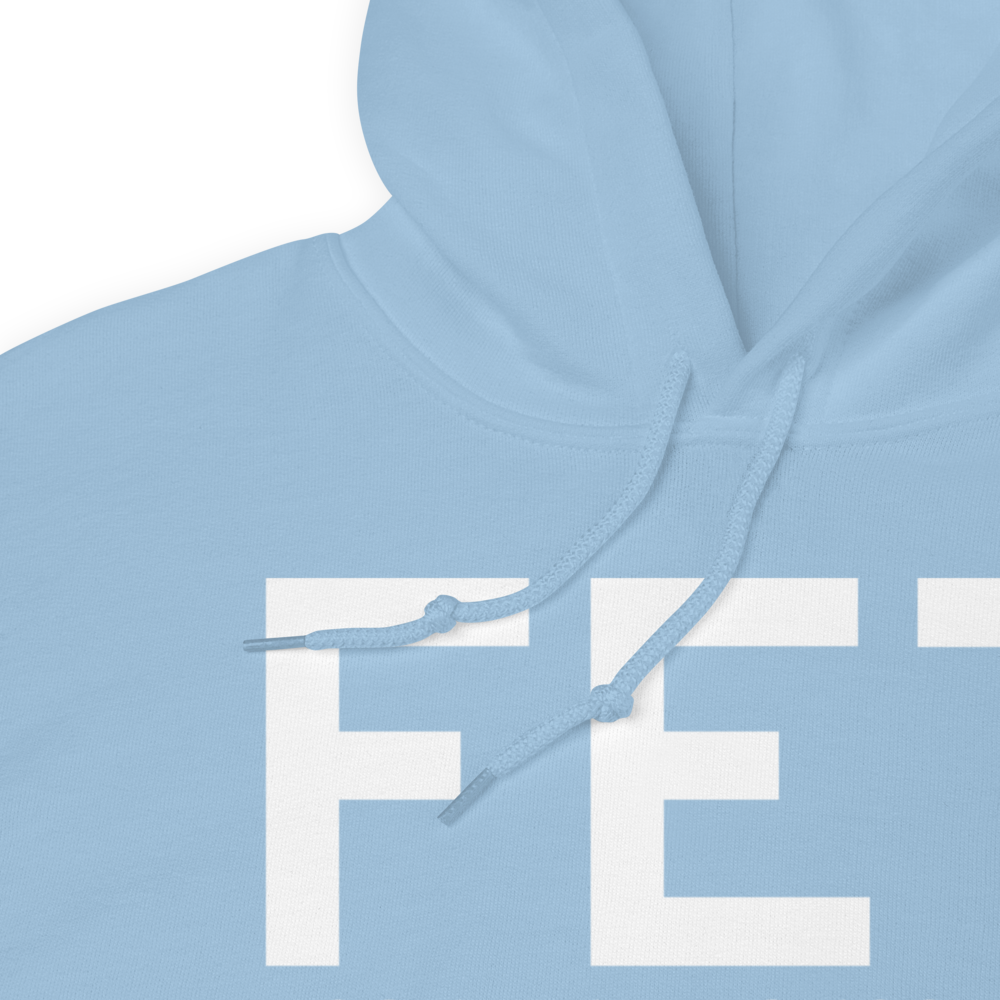 Fremont (KFET) Airport Hoodie Sweatshirt 