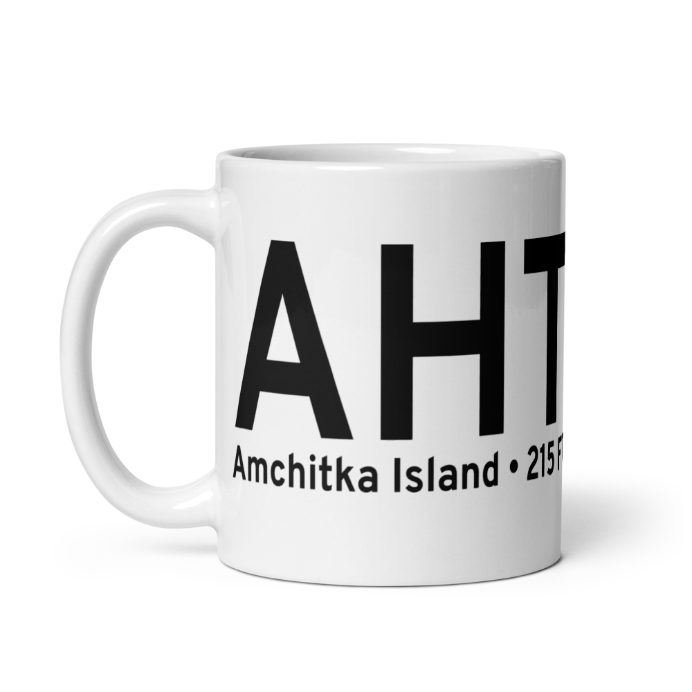 Amchitka Island (AHT) Airport Mug 