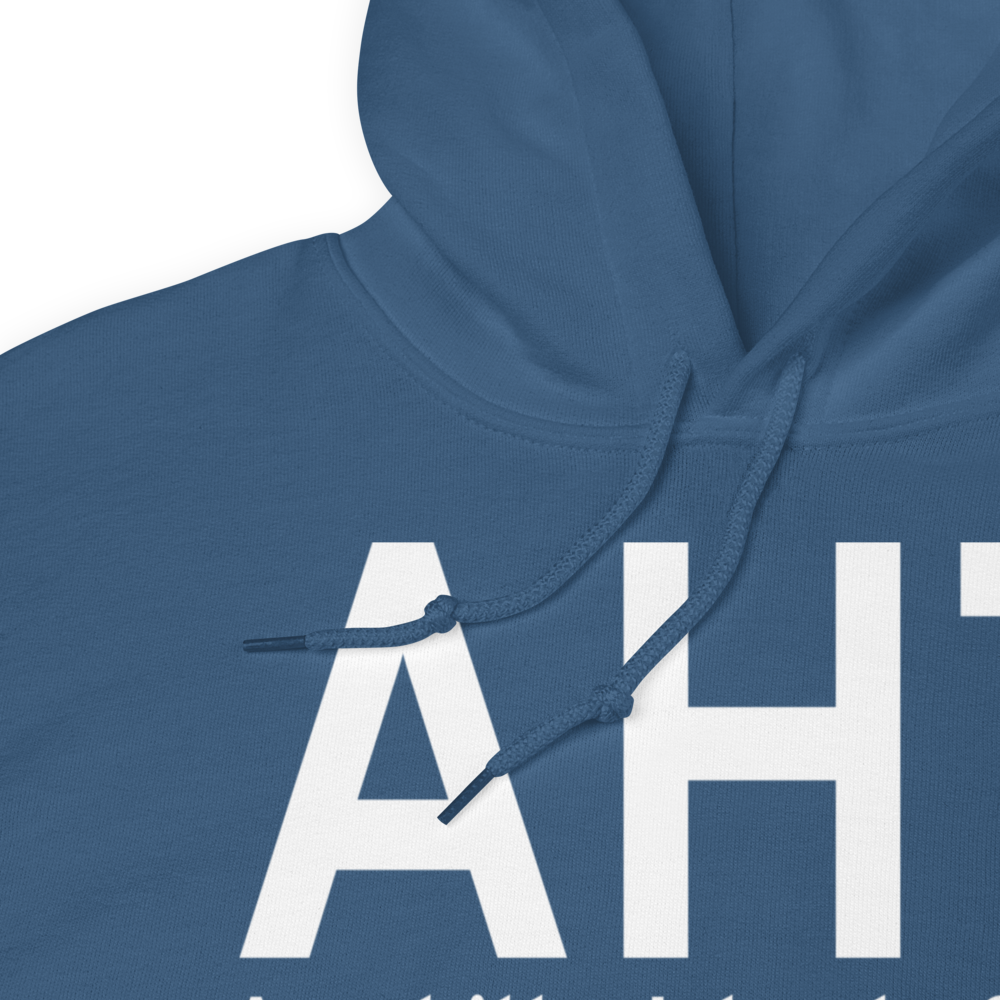 Amchitka Island (AHT) Airport Hoodie Sweatshirt 