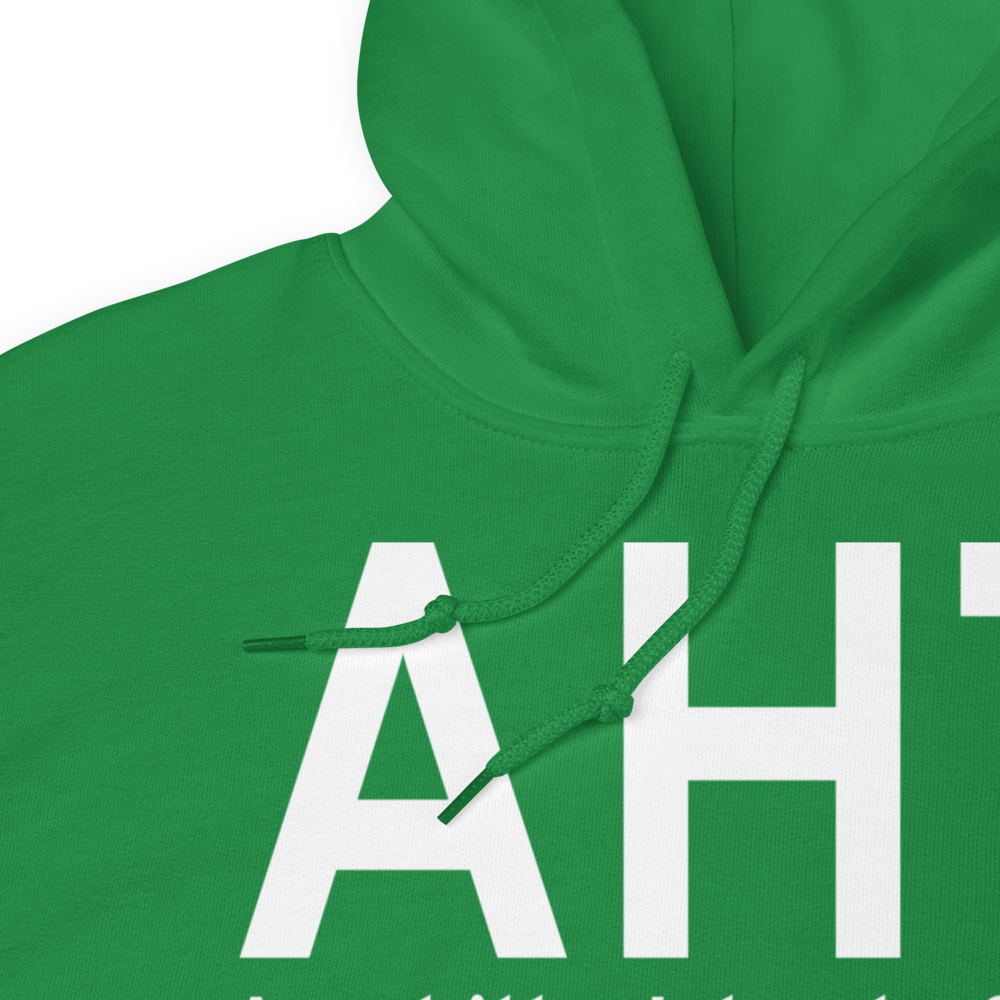 Amchitka Island (AHT) Airport Hoodie Sweatshirt 