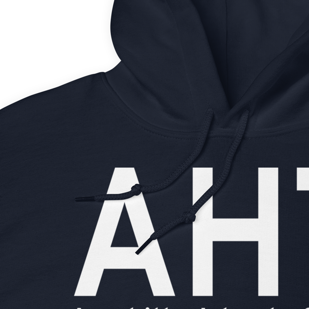 Amchitka Island (AHT) Airport Hoodie Sweatshirt 