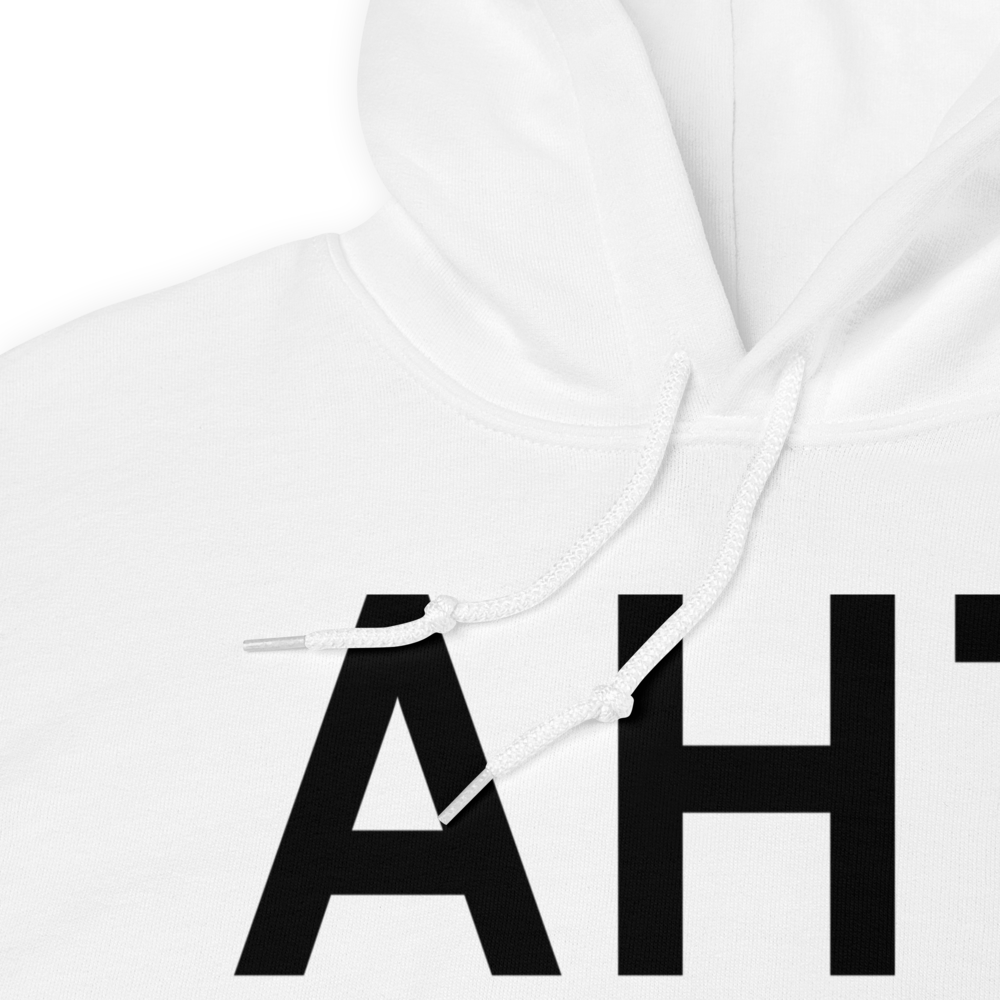 Amchitka Island (AHT) Airport Hoodie Sweatshirt 