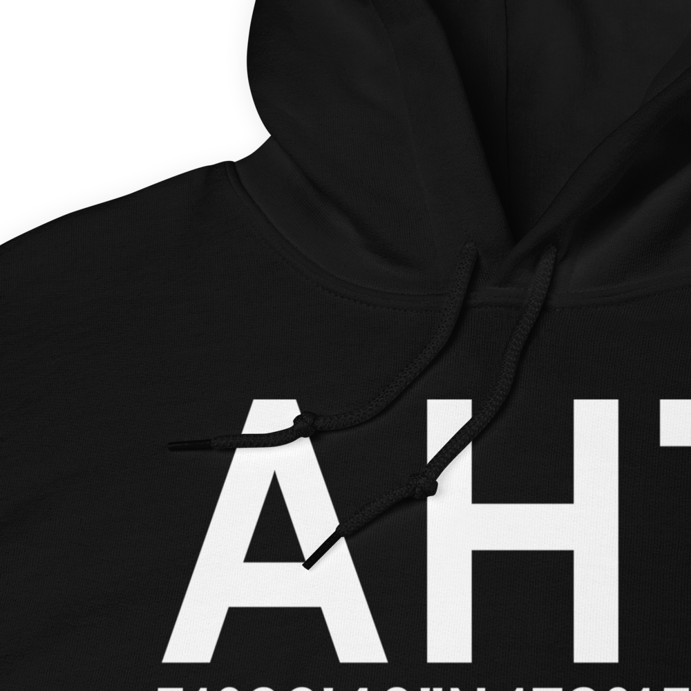 Amchitka Island (AHT) Airport Hoodie Sweatshirt 