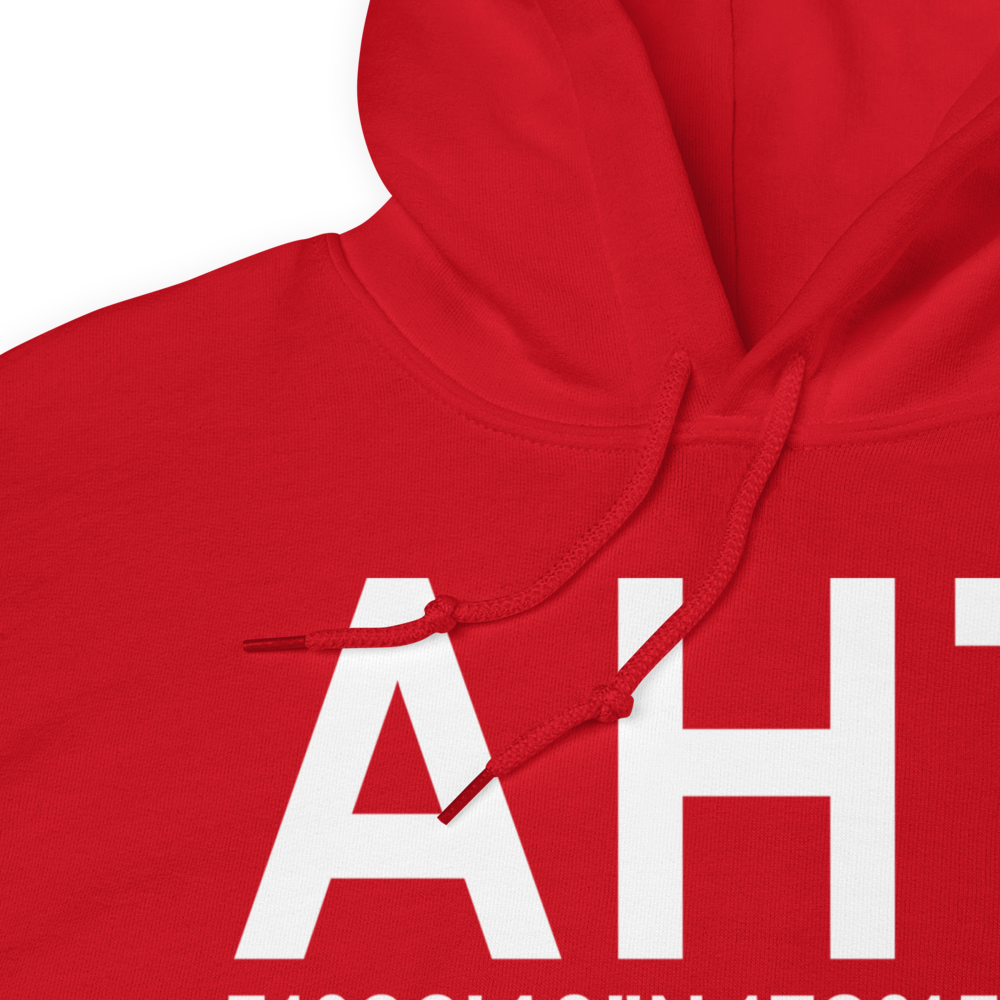 Amchitka Island (AHT) Airport Hoodie Sweatshirt 