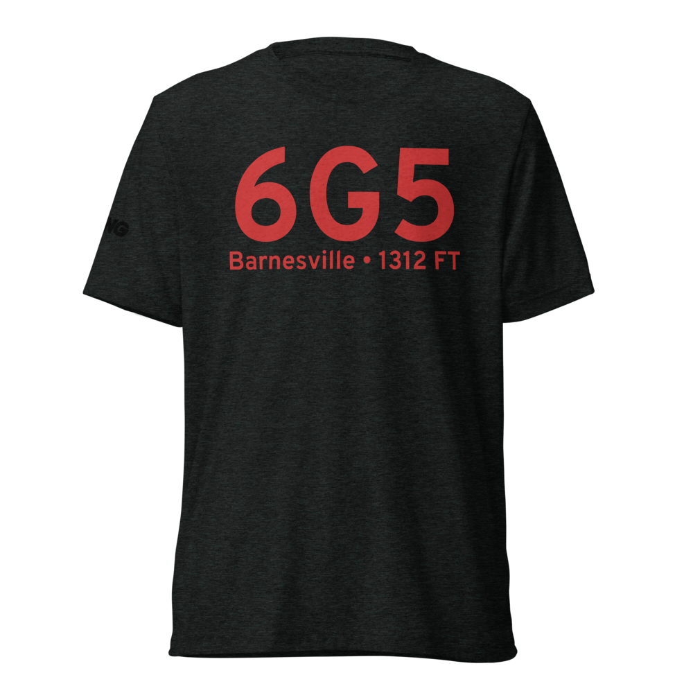Barnesville (K6G5) Airport Tri-blend T-Shirt 