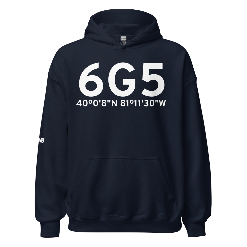 Barnesville (K6G5) Airport Hoodie Sweatshirt 