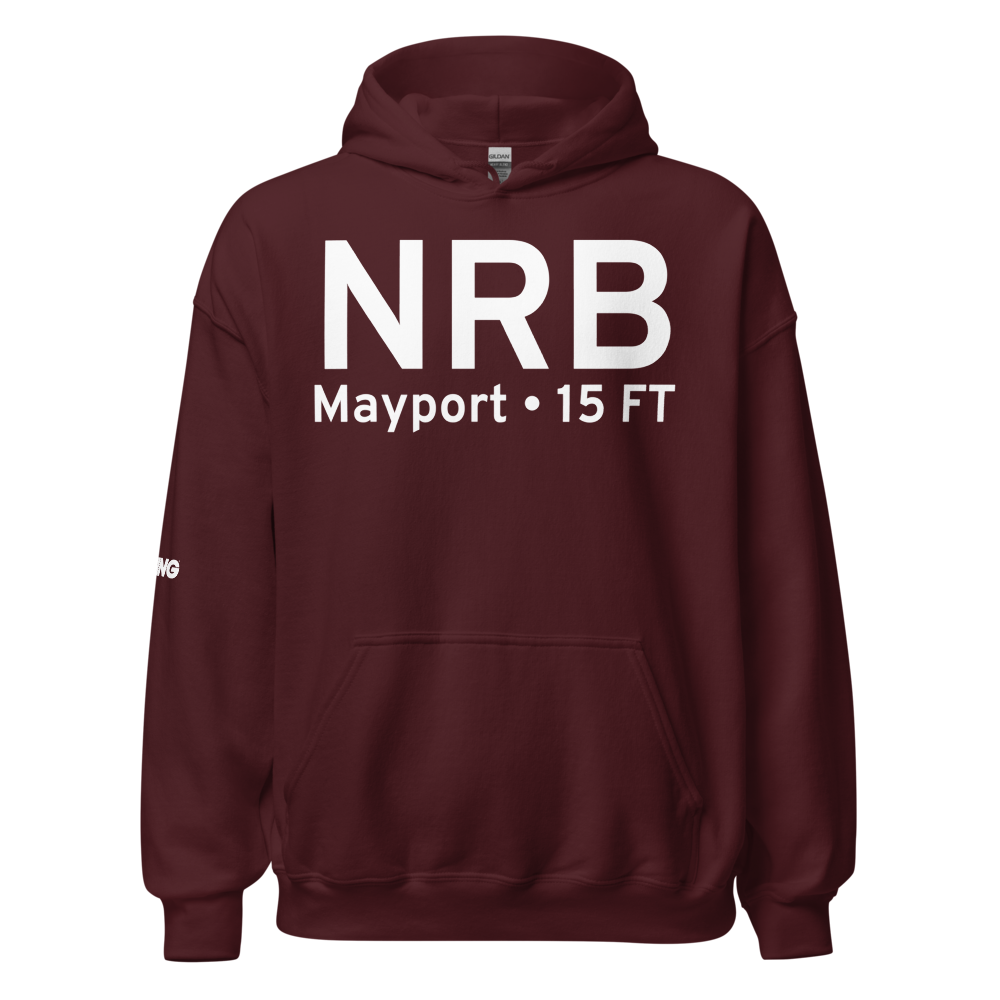 Mayport (KNRB) Airport Hoodie Sweatshirt 