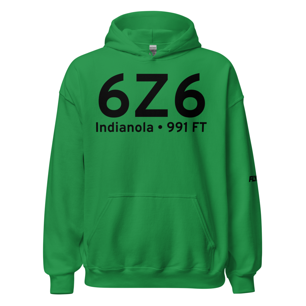 Indianola (IA66) Airport Hoodie Sweatshirt 