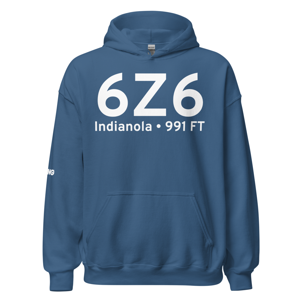 Indianola (IA66) Airport Hoodie Sweatshirt 