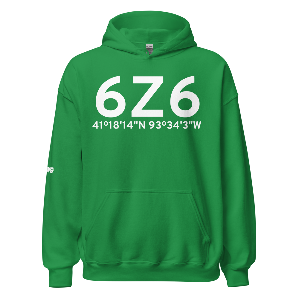 Indianola (IA66) Airport Hoodie Sweatshirt 