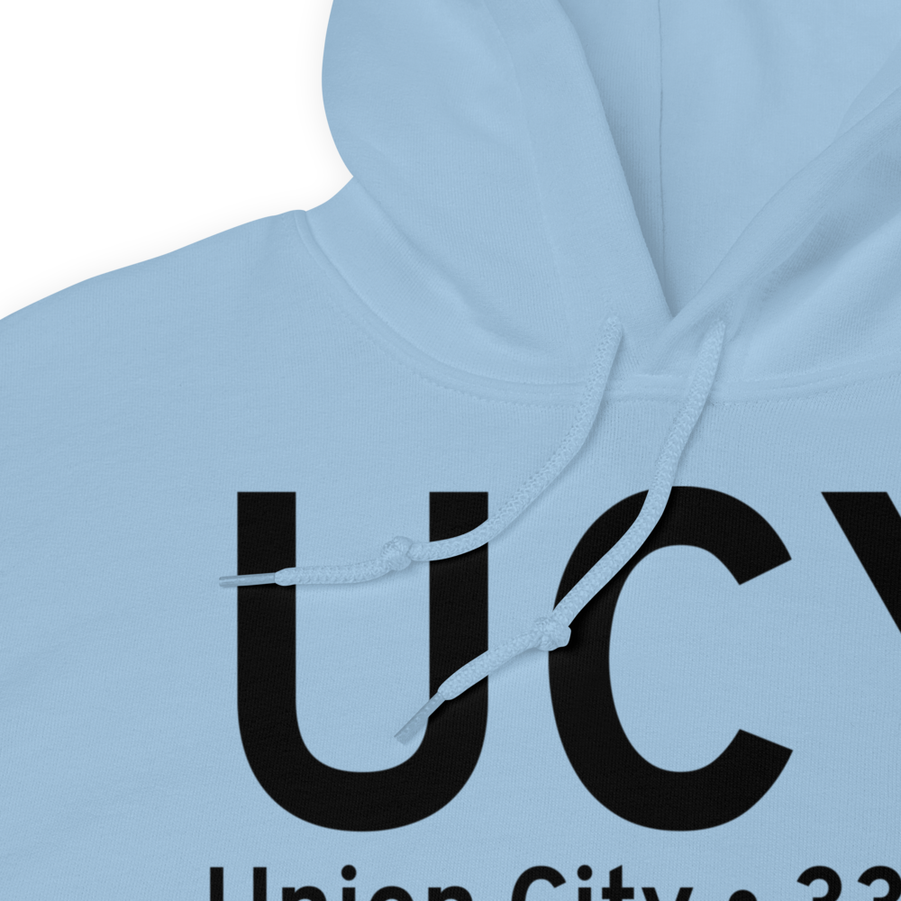 Union City (KUCY) Airport Hoodie Sweatshirt 