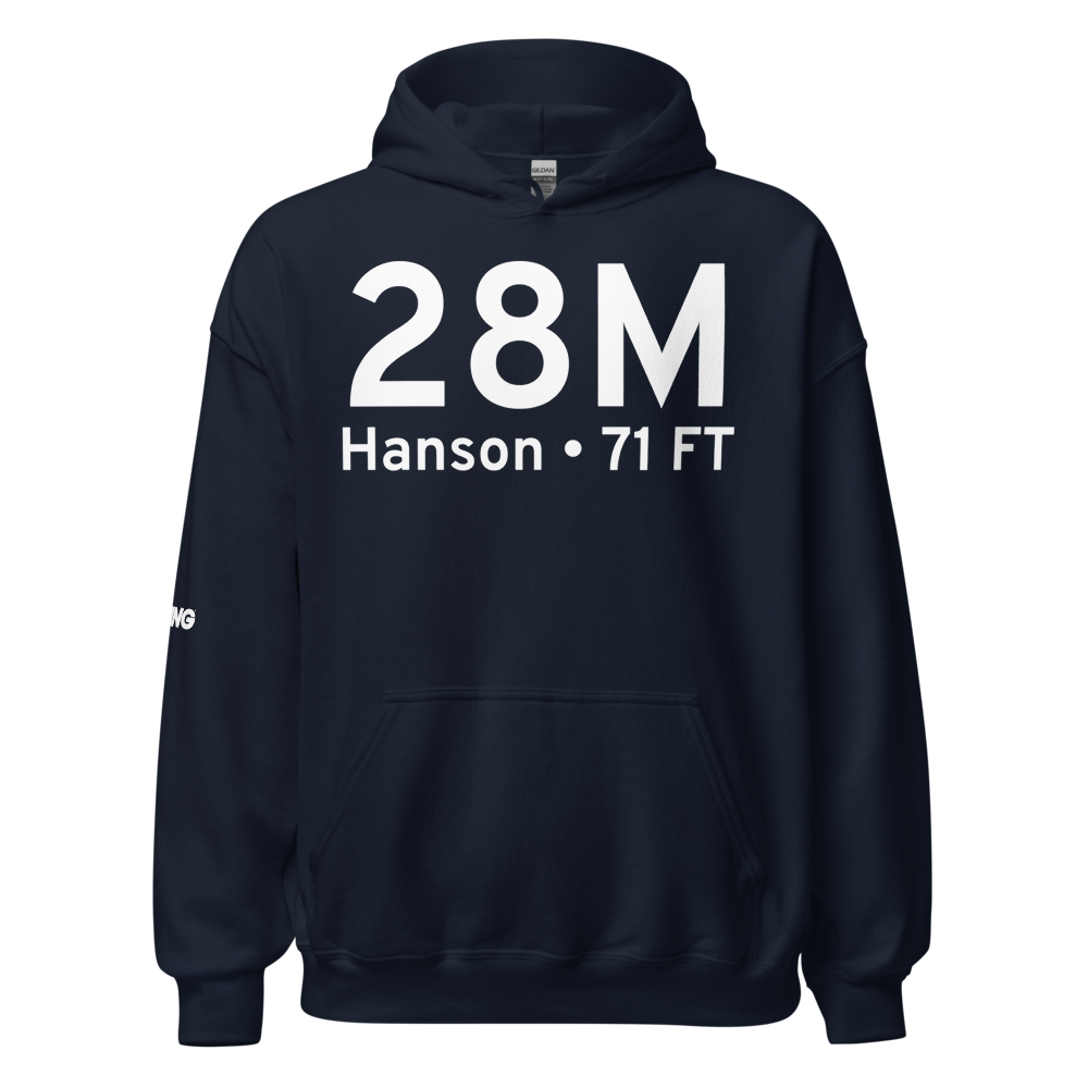 Hanson (28M) Airport Hoodie Sweatshirt 