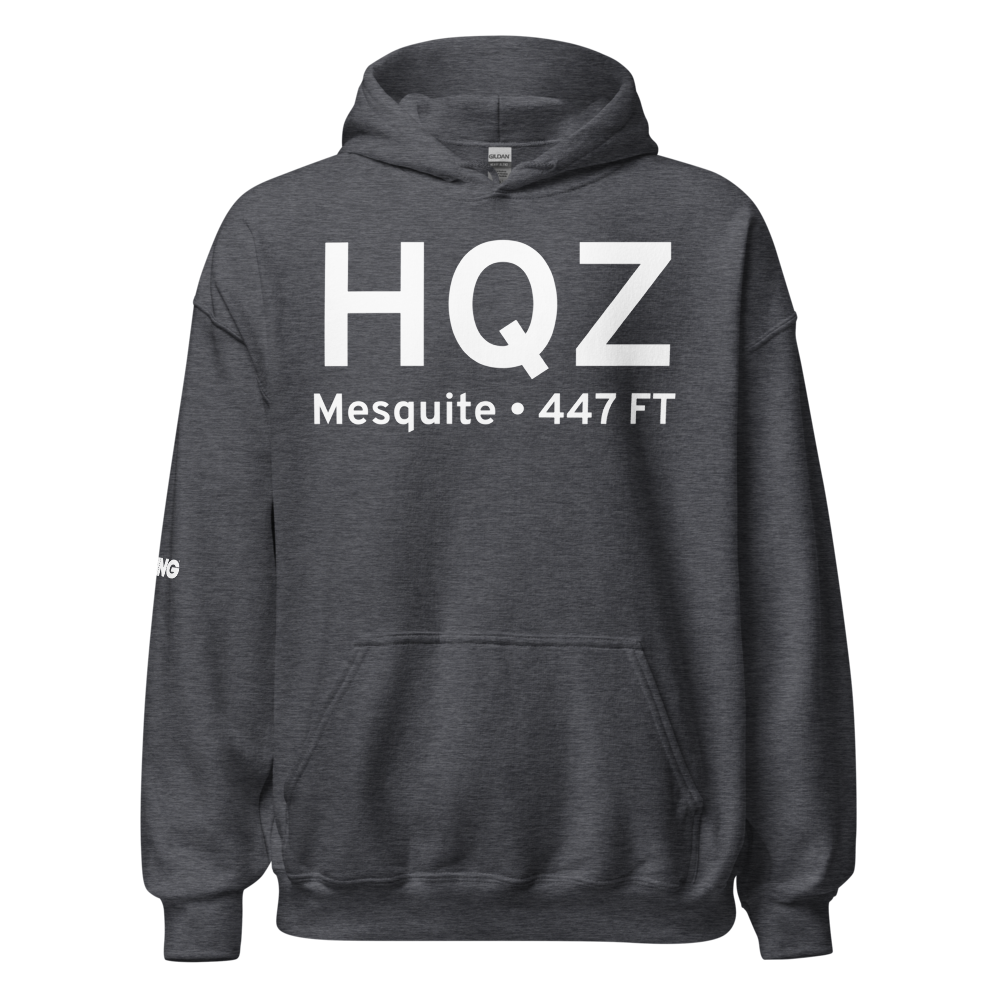 Mesquite (KHQZ) Airport Hoodie Sweatshirt 
