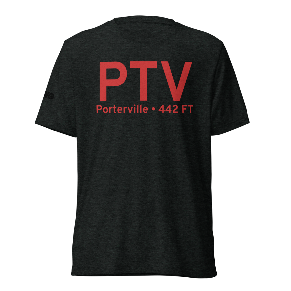 Porterville (KPTV) Airport Tri-blend T-Shirt 