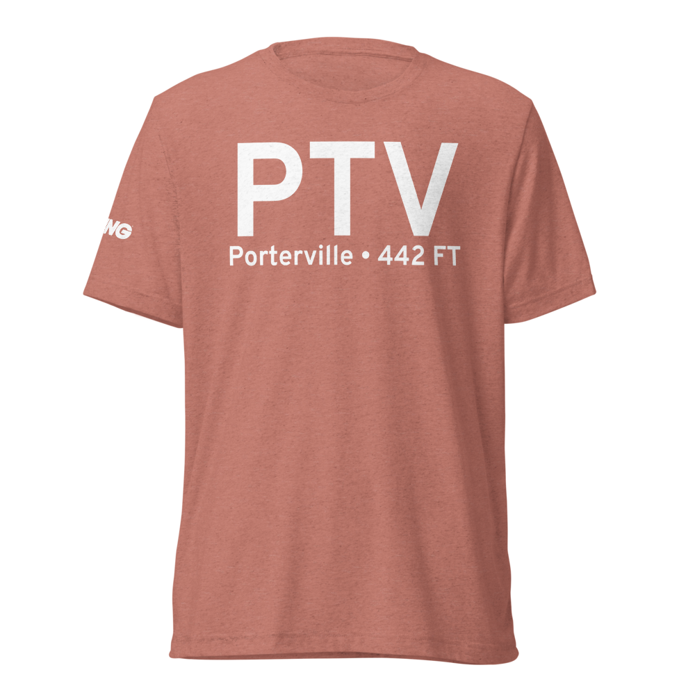 Porterville (KPTV) Airport Tri-blend T-Shirt 