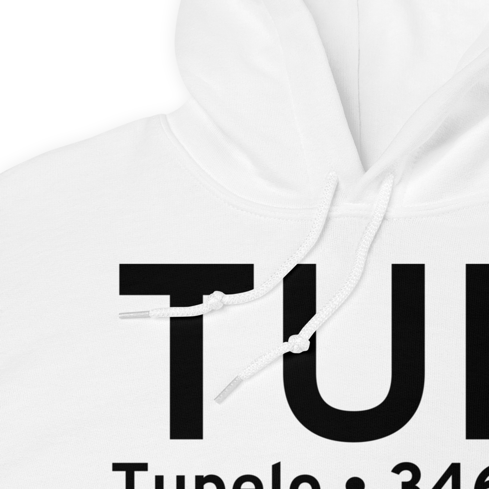 Tupelo (KTUP) Airport Hoodie Sweatshirt 