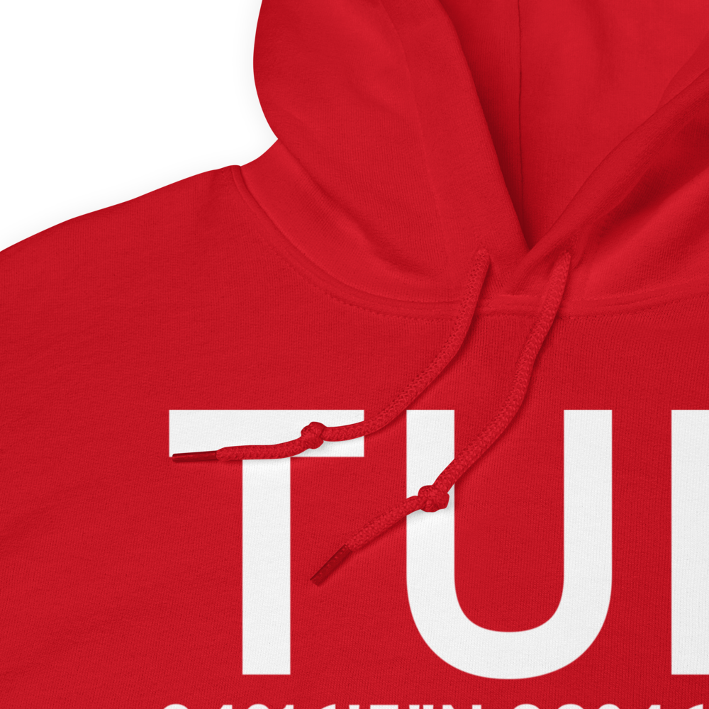 Tupelo (KTUP) Airport Hoodie Sweatshirt 