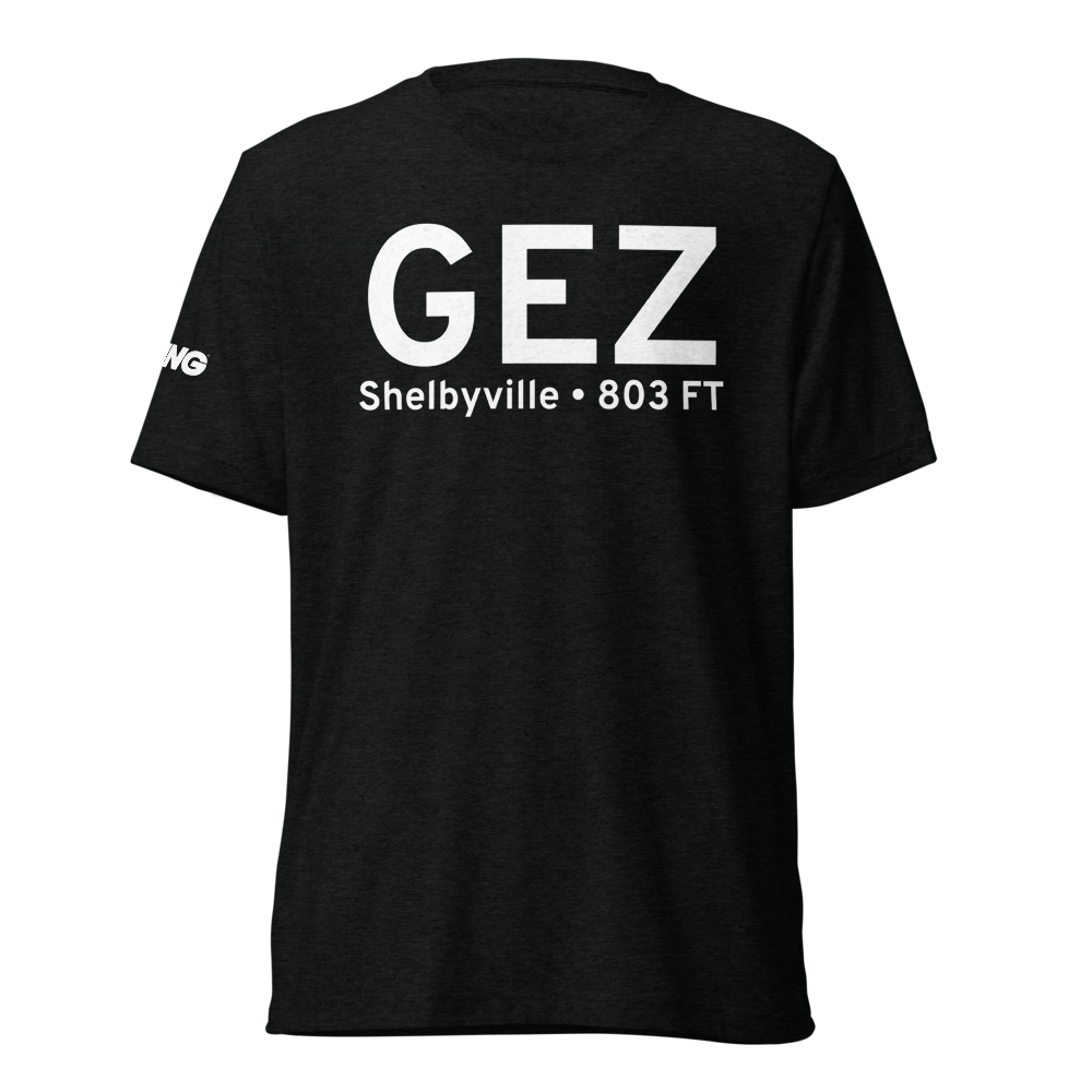 Shelbyville (KGEZ) Airport Tri-blend T-Shirt 