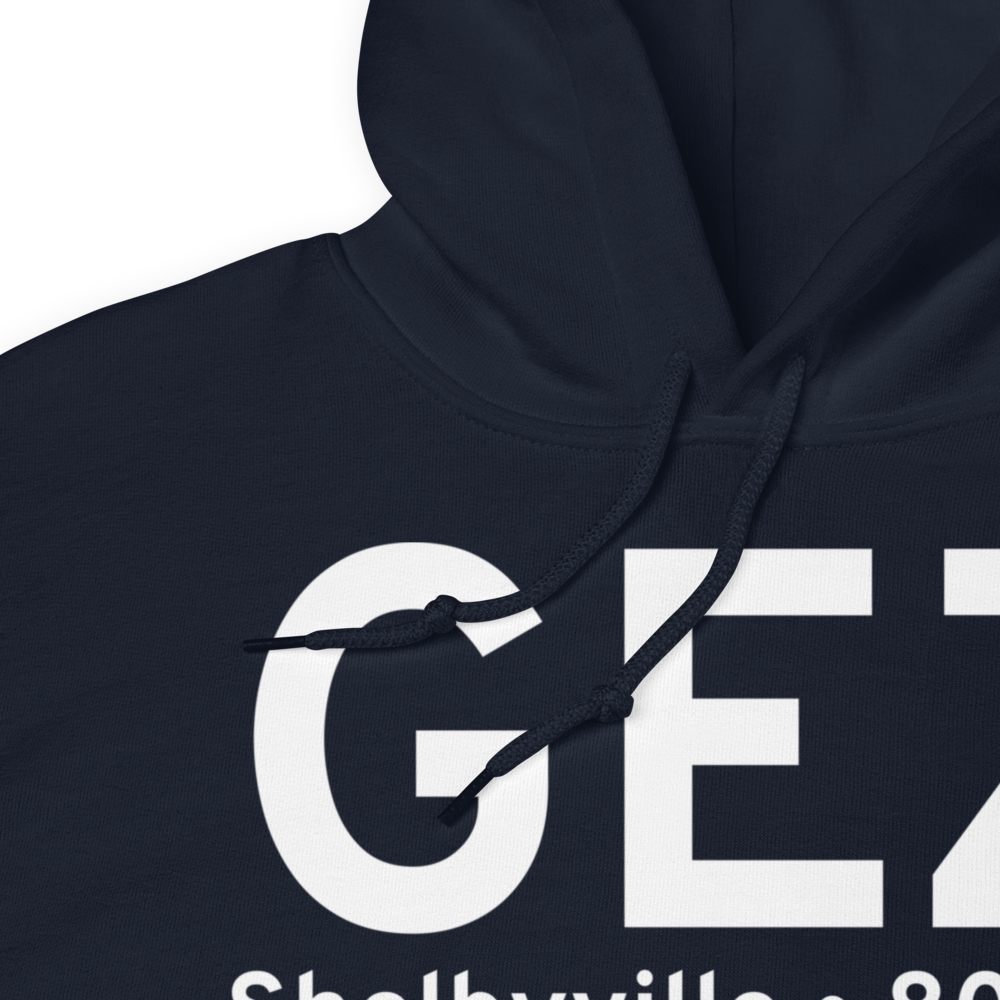 Shelbyville (KGEZ) Airport Hoodie Sweatshirt 