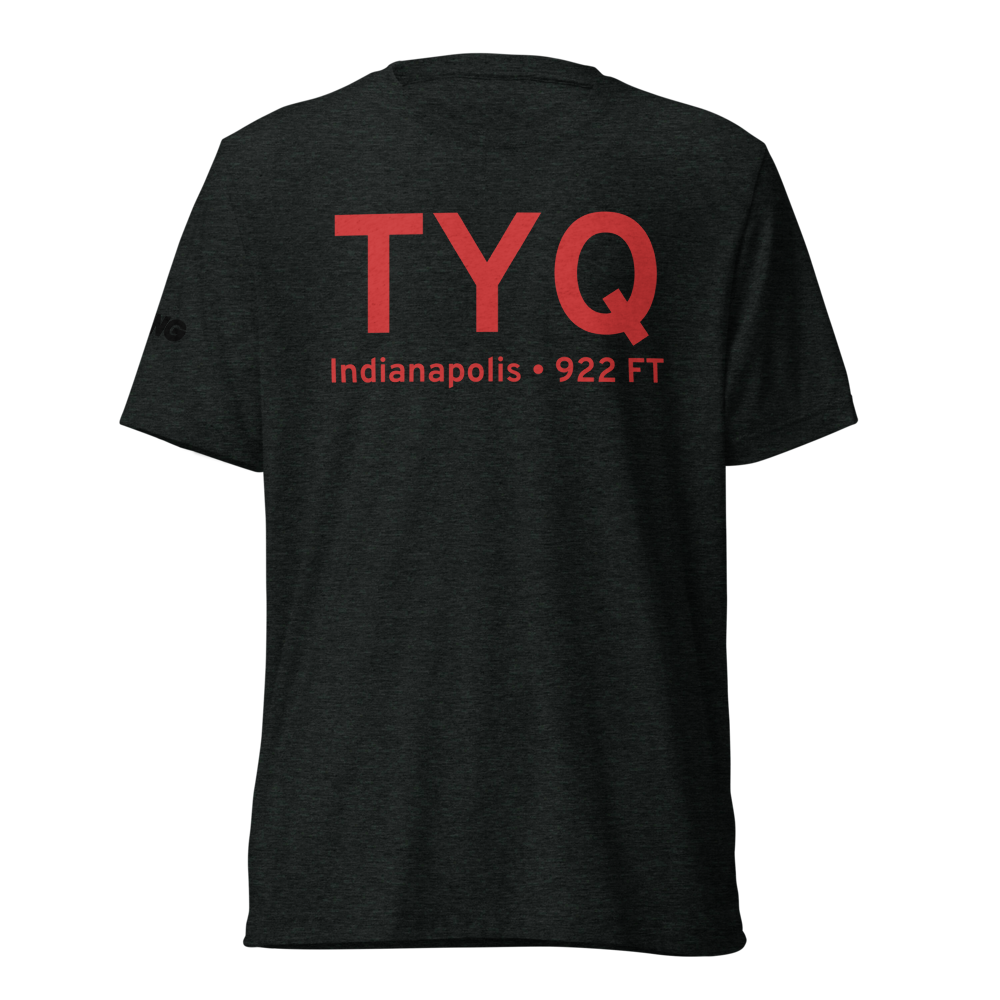Indianapolis (KTYQ) Airport Tri-blend T-Shirt 