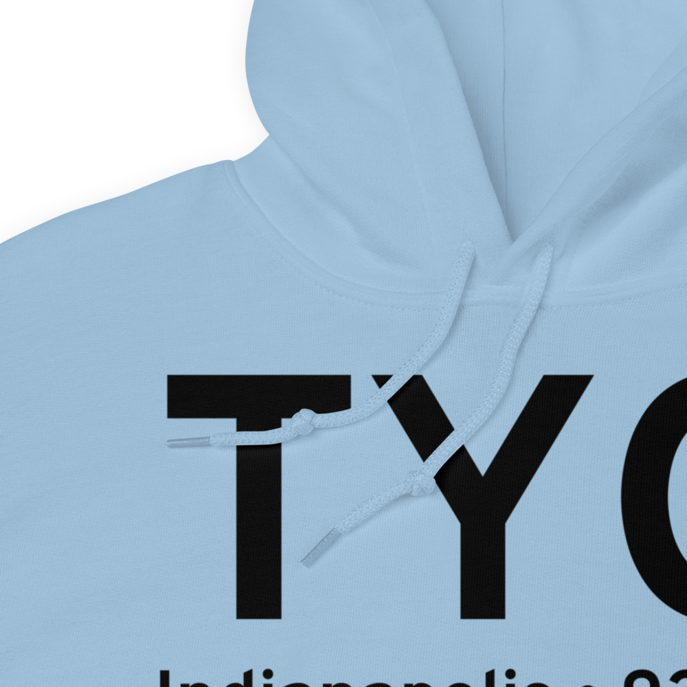 Indianapolis (KTYQ) Airport Hoodie Sweatshirt 