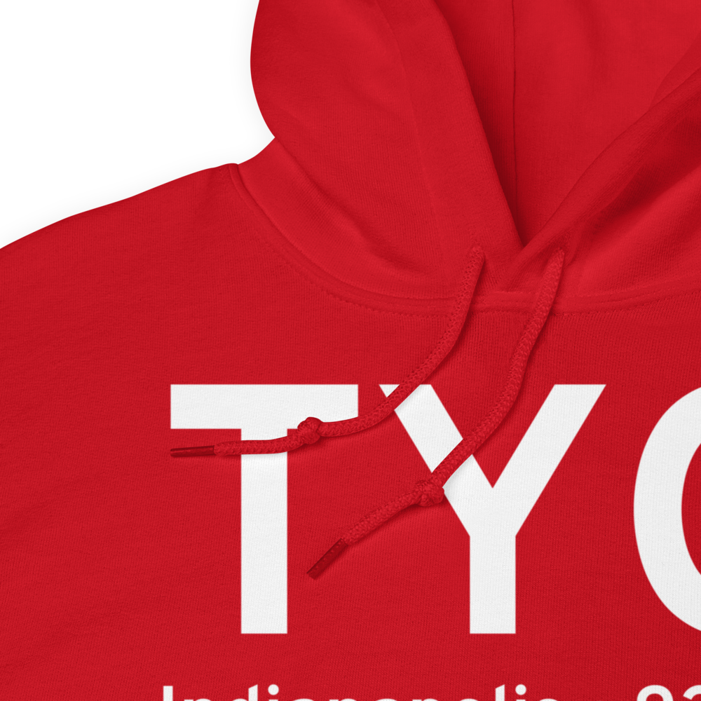 Indianapolis (KTYQ) Airport Hoodie Sweatshirt 