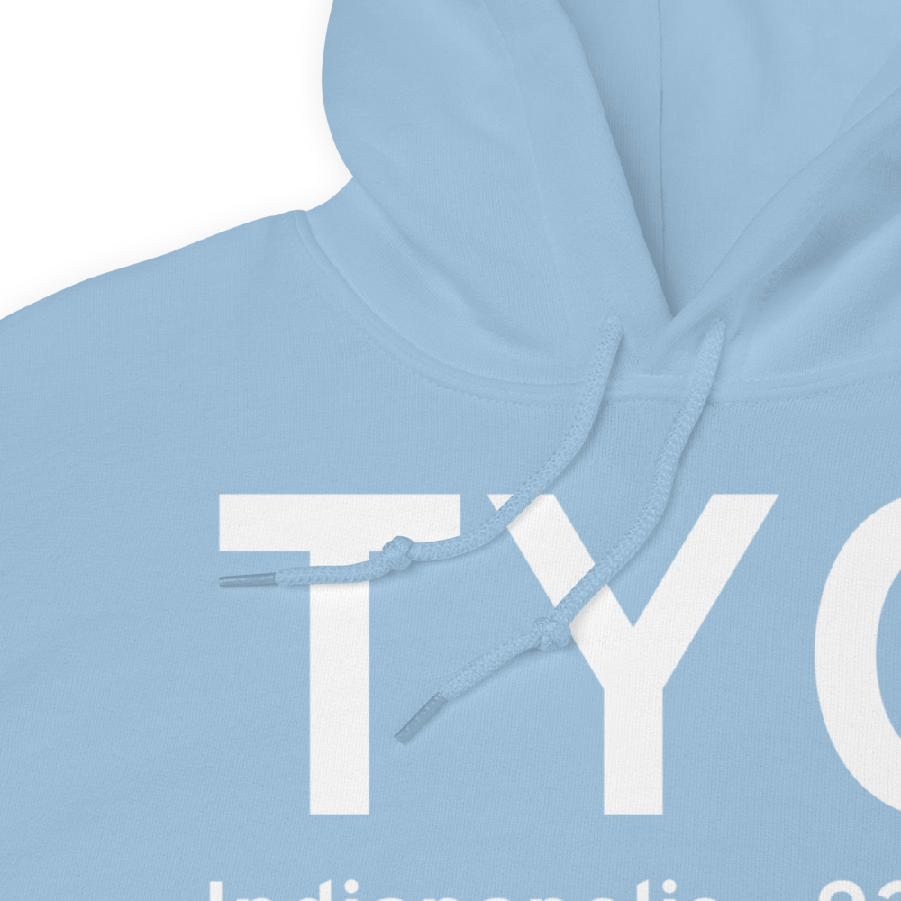 Indianapolis (KTYQ) Airport Hoodie Sweatshirt 