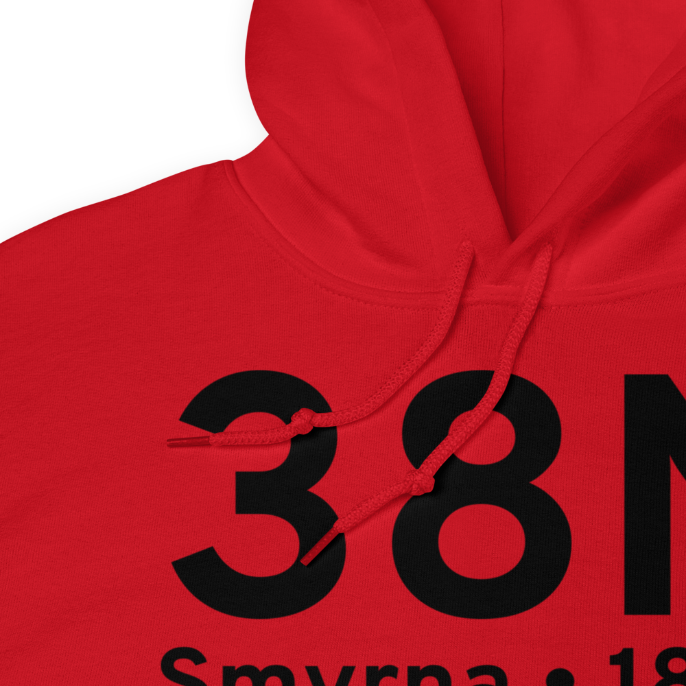 Smyrna (38N) Airport Hoodie Sweatshirt 