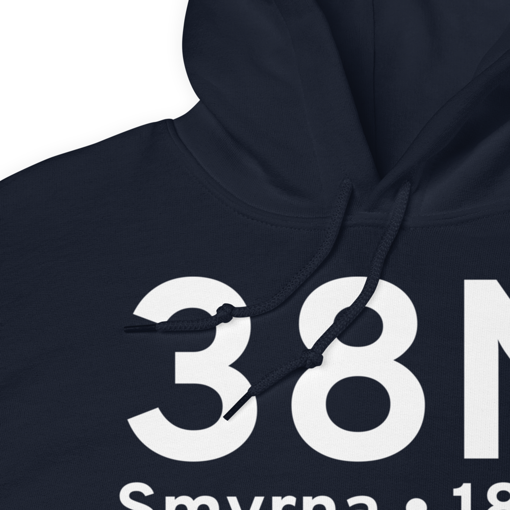 Smyrna (38N) Airport Hoodie Sweatshirt 