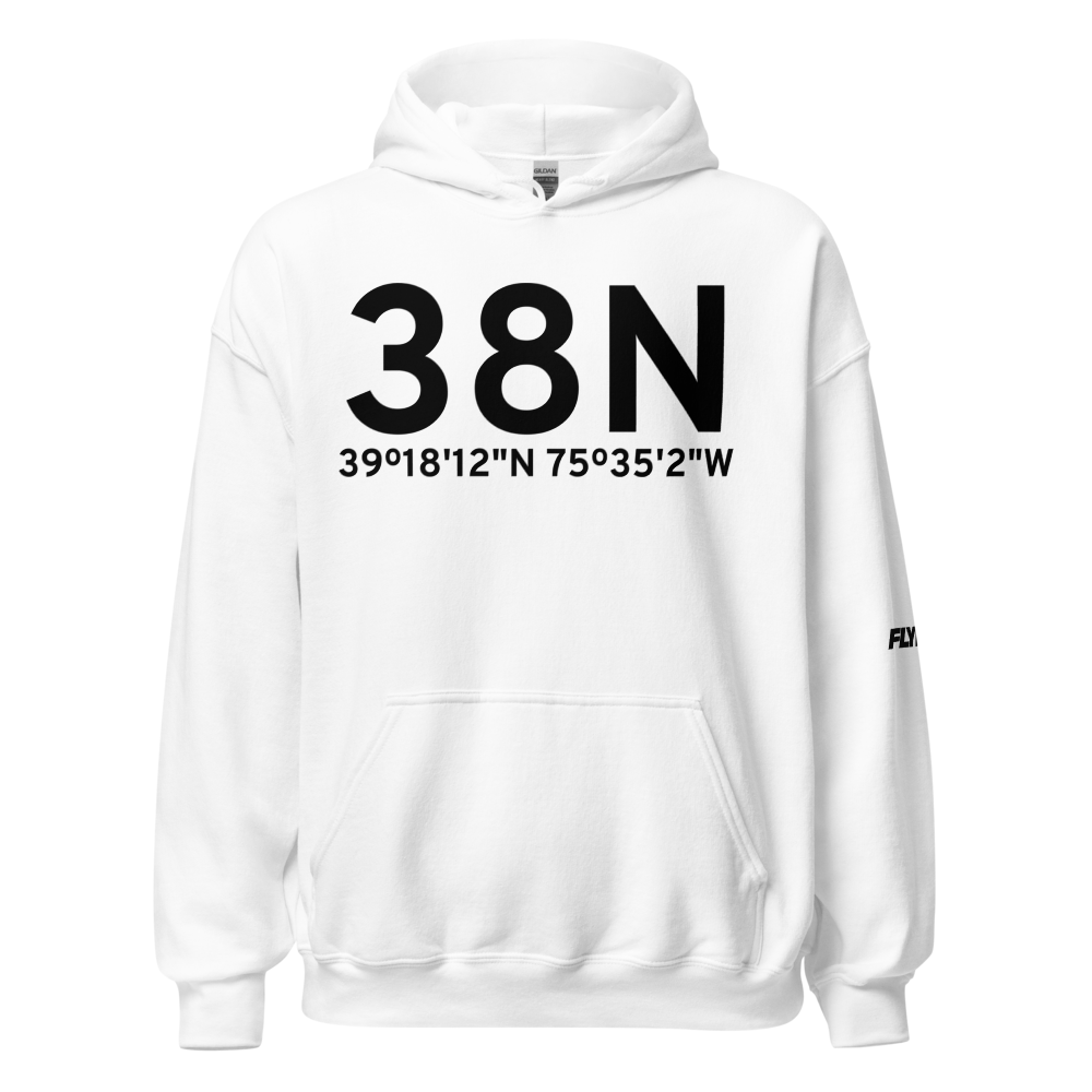 Smyrna (38N) Airport Hoodie Sweatshirt 