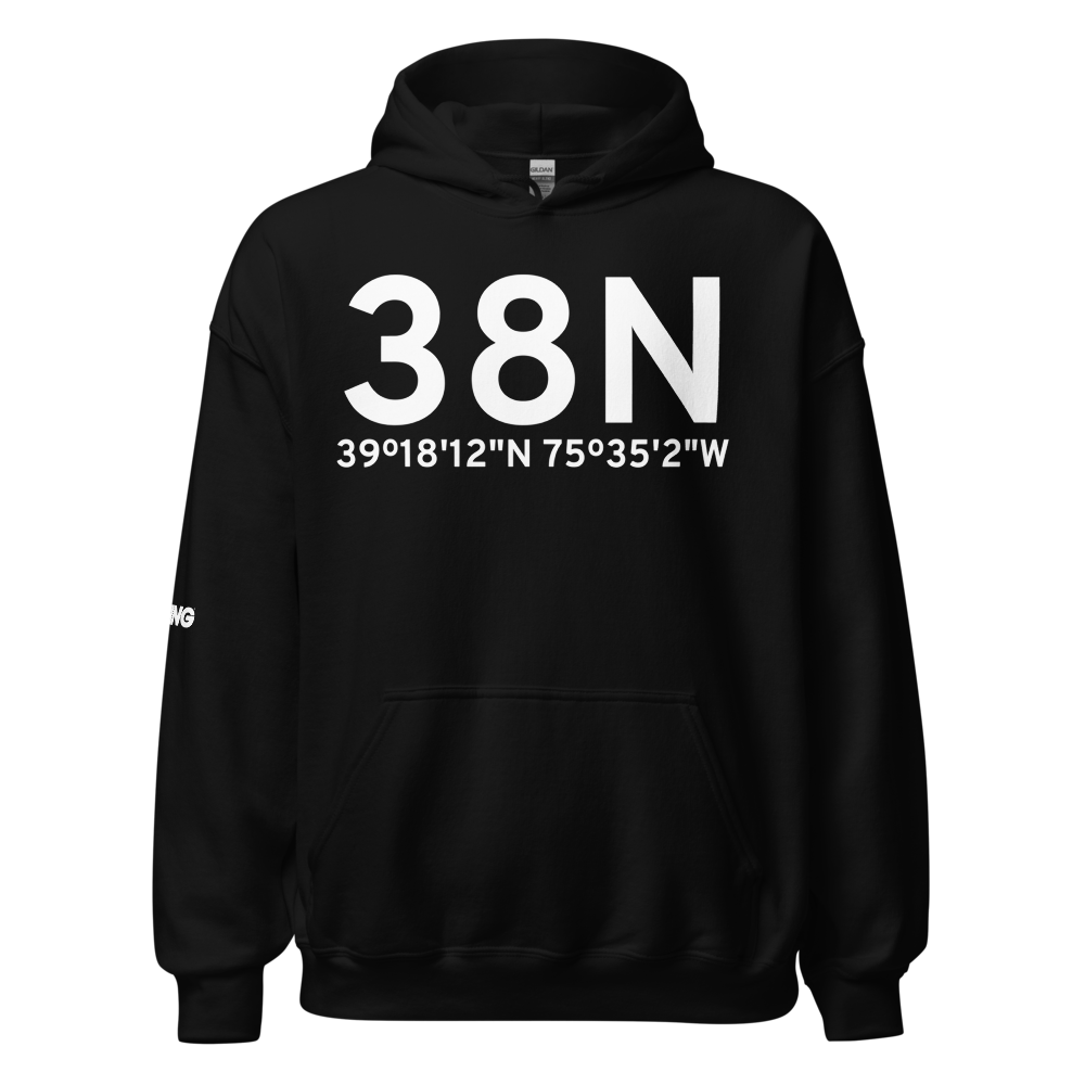 Smyrna (38N) Airport Hoodie Sweatshirt 