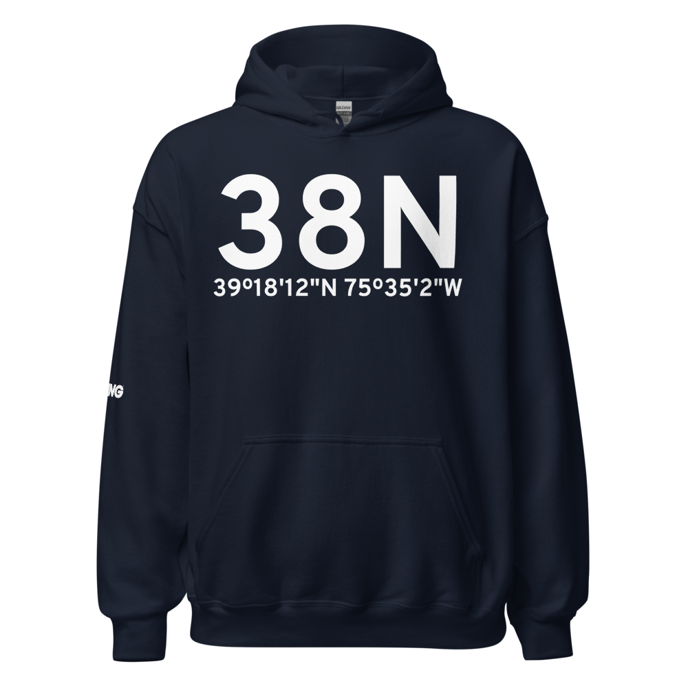 Smyrna (38N) Airport Hoodie Sweatshirt 