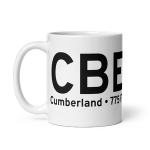 Cumberland (KCBE) Airport Mug